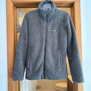 Patagonia Charcoal Fleece Jacket Size L
